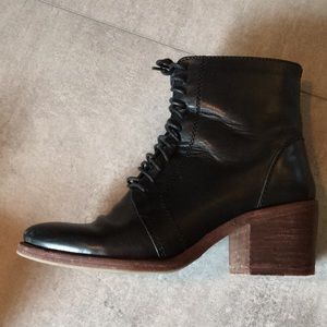 Kelsi Dagger Brooklyn for Anthropologie Black Boot (2.5 inch heel)